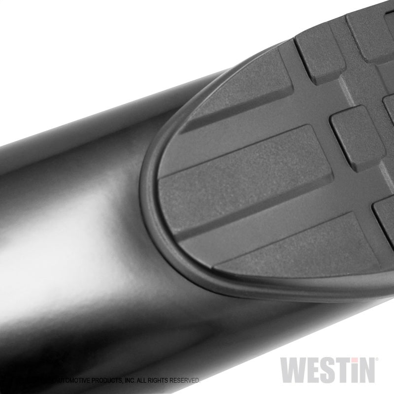 Westin 19-20 Chevrolet Silverado/GMC Sierra 1500 Double Cab PRO TRAXX 5 barras ovaladas Nerf - Negro