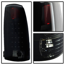 Cargar imagen en el visor de la galería, Xtune Yukon Denali 99-00 LED Tail Lights Black Smoked ALT-JH-CCK88-LED-BKSM