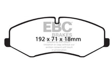 Cargar imagen en el visor de la galería, EBC 10-14 Land Rover LR4 5 Greenstuff Front Brake Pads