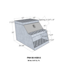 Cargar imagen en el visor de la galería, Westin/Brute HD Step Box 12in HD Step Box 12in - Aluminum
