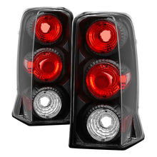 Cargar imagen en el visor de la galería, Spyder Cadillac Escalade SUV (Not EXT)02-06 Euro Style Tail Lights Black ALT-YD-CE02-BK
