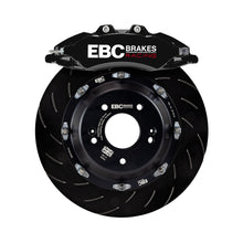 Cargar imagen en el visor de la galería, EBC Racing 2019+ BMW M235i (F44) Kit de freno delantero grande con pinzas Apollo de 6 pistones, rotores de 355 mm, color negro