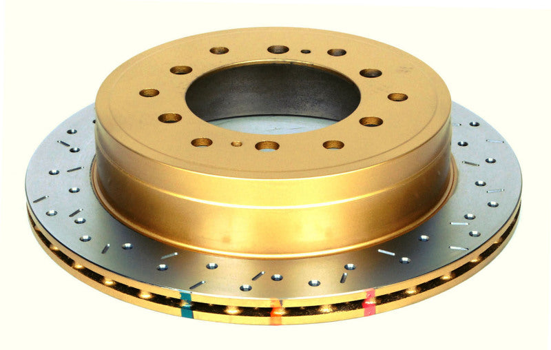 Rotor trasero perforado y ranurado serie 4000 DBA 10+ Toyota 4Runner/FJ Cruiser