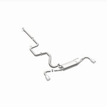 Cargar imagen en el visor de la galería, MagnaFlow 10-12 Mazda 3 L4 2.5L Hatchback Split Rear Exit Stainless Cat Back Performance Exhaust