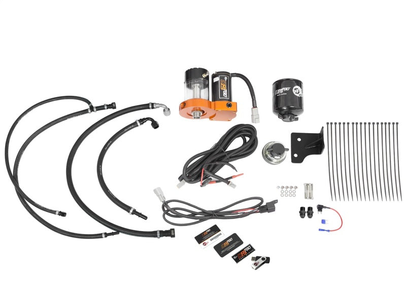 Sistemas de combustible diésel aFe Serie DFS780 2017 GM Diesel 6.6L V8(td) L5P Operación a tiempo completo 8-10PSI