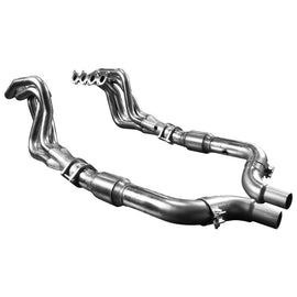 Kooks 15+ Mustang 5.0L 4V 2 pulgadas x 3 pulgadas SS encabezados con tubo de conexión OEM con gato verde