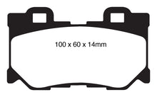 Cargar imagen en el visor de la galería, EBC 08-13 Infiniti FX50 5.0 Greenstuff Rear Brake Pads