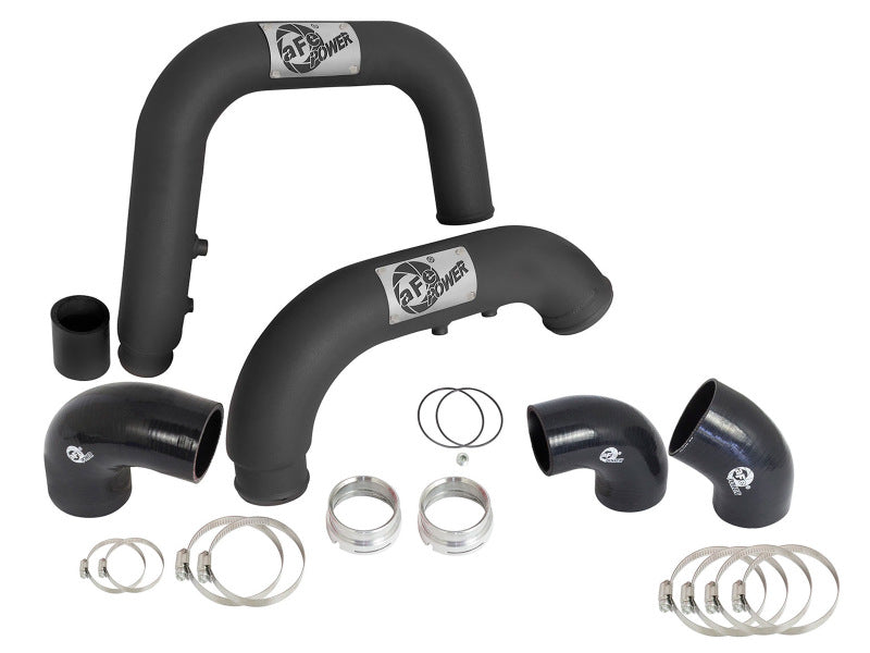 Combo de tubos intercooler negros aFe BladeRunner 2016 GM Colorado/Canyon I4-2.8L (td)