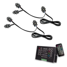 Cargar imagen en el visor de la galería, Oracle 20-21 GMC Sierra 2500/3500 HD RGB+W Headlight DRL Upgrade Kit - ColorSHIFT 2 SEE WARRANTY