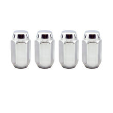 Cargar imagen en el visor de la galería, McGard Hex Lug Nut (Cone Seat) M14X1.5 / 22mm Hex / 1.635in. Length (4-Pack) - Chrome