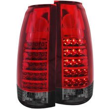Cargar imagen en el visor de la galería, ANZO 1999-2000 Cadillac Escalade luces traseras LED rojo/ahumado