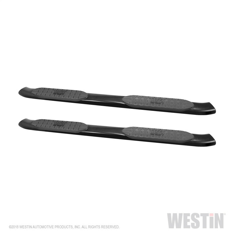 Westin 2015-2018 Ford F-150 SuperCab PRO TRAXX 5 barras de paso Nerf ovaladas, color negro