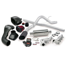 Cargar imagen en el visor de la galería, Banks Power 04-08 Ford 5.4L F-150 CCSB PowerPack System - Escape único SS con punta negra