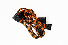 Cargar imagen en el visor de la galería, Fishbone Offroad Paracord tiradores de cremallera 5 piezas camuflaje naranja