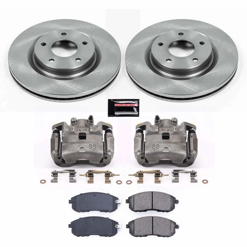 Power Stop 2019 Nissan Sentra Front Autospecialty Brake Kit w/Calipers