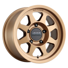 Cargar imagen en el visor de la galería, Método MR701 17x7,5 + 30 mm de compensación 5x110 65,1 mm CB Método Rueda de bronce