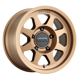 Método MR701 17x8,5 0 mm Offset 5x5 71,5 mm CB Método Rueda de bronce
