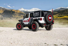 Cargar imagen en el visor de la galería, Road Armor 18-20 Jeep Wrangler JL Stealth Parachoques trasero de ancho medio con conjunto de portador de neumáticos - Tex Blk