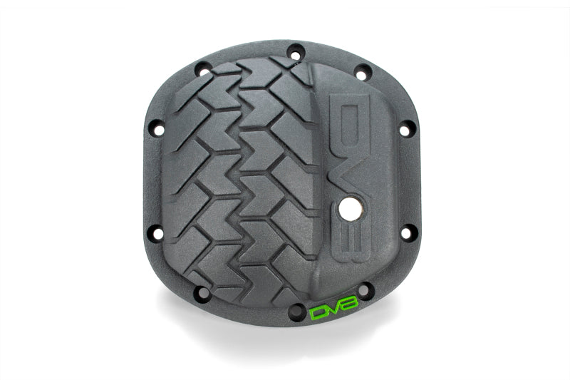 DV8 Offroad HD Dana 35 Cubierta de diferencial Recubrimiento en polvo gris hierro fundido