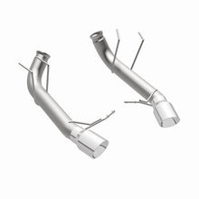 Cargar imagen en el visor de la galería, MagnaFlow 13 Ford Mustang Dual Split Rear Exit Stainless Axle-Back Cat Back Exhaust (Competition)