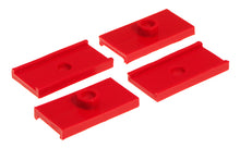 Cargar imagen en el visor de la galería, Prothane 62-74 MG Midget Leaf Spring Pad Kit - Red