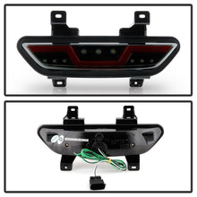 Cargar imagen en el visor de la galería, Spyder 15-16 Ford Mustang LED Reverse Lights - Black Smoke w/ Red Bar (ALT-YD-FM15RED-REV-BSM)