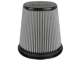 Filtro de aire universal aFe Magnum FLOW Pro DRY S F-4in. / B-(8X6.5) MT2 / T-(5.25 X 3.75) / H-7.5in.