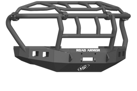 Road Armor 17-20 Ford F-250 Stealth Parachoques delantero con protector intimidador - Tex Blk