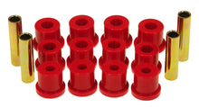 Cargar imagen en el visor de la galería, Prothane 64-69 AMC 1.5 OD Spring &amp; Shackle Bushings - Red