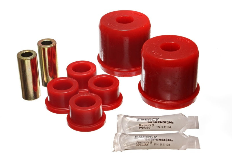 Energy Suspensión 00-1/01 Mitsubishi Eclipse FWD Juego de bujes de brazo de control delantero rojo
