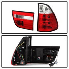 Cargar imagen en el visor de la galería, Spyder BMW E53 X5 00-06 4PCS Euro Style Tail Lights- Red Clear ALT-YD-BE5300-RC