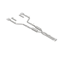 Cargar imagen en el visor de la galería, MagnaFlow Cat-Back, SS, 2.5 pulgadas, cuádruple trasero dividido con punta de 3.5 pulgadas 2015 Dodge Challenger R/T 5.7L