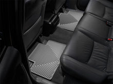 Cargar imagen en el visor de la galería, WeatherTech 05-13 Toyota Tacoma Crew Cab Rear Rubber Mats - Grey