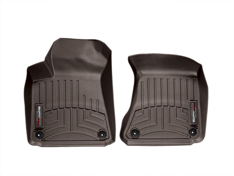 WeatherTech 2011+ Audi A8 Front FloorLiner - Cocoa