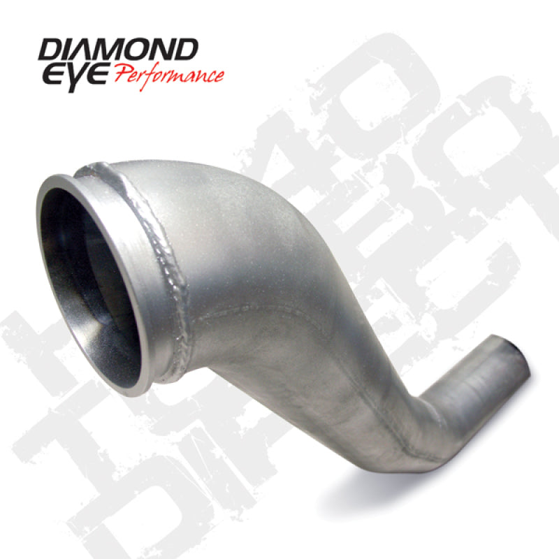 Diamond Eye DWNP 4in TB SGL HX40 BRIDA TURBO DIRECTA AL DODGE 5.9L 2500/3500 94-02