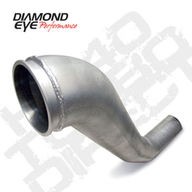 Diamond Eye DWNP 4in TB SGL HX40 BRIDA TURBO DIRECTA AL DODGE 5.9L 2500/3500 94-02