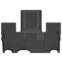 Cargar imagen en el visor de la galería, Husky Liners 2022 Jeep Grand Wagoneer WeatherBeater 2do asiento Revestimientos de piso negros