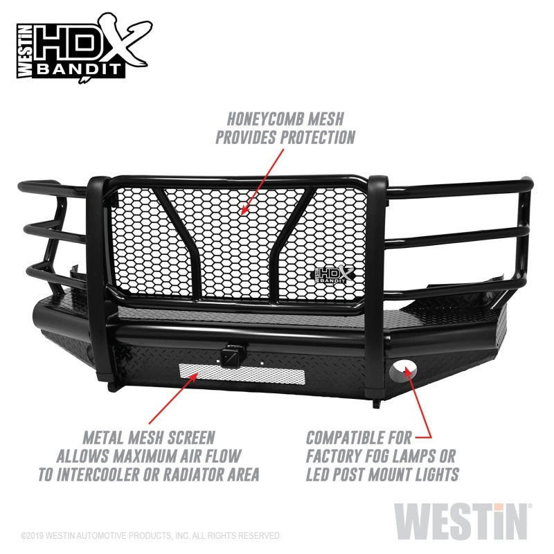 Westin/HDX Bandit 2011 - 2016 Ford Superduty F250 / F350 Front Bumper - Black