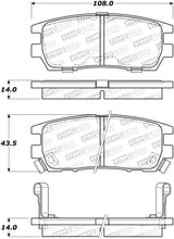 Load image into Gallery viewer, StopTech Street Brake Pads - Rear