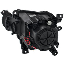 Cargar imagen en el visor de la galería, ANZO 2014-2016 Jeep Cherokee Proyector Faros delanteros cromados transparentes con blanco y rojo