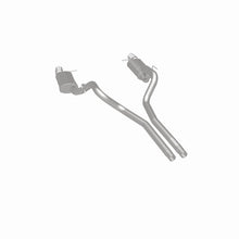 Cargar imagen en el visor de la galería, MagnaFlow 13 Ford Mustang Dual Split Rear Exit Stainless Cat Back Performance Exhaust (Street)