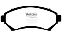 Cargar imagen en el visor de la galería, EBC 97-03 Buick Century 3.1 Pastillas de freno delanteras Redstuff