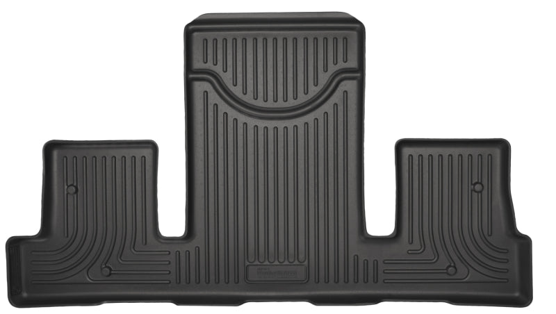 Husky Liners 09-14 Chevy Traverse/07-14 GMC Acadia WeatherBeater Negro 3er asiento revestimiento de piso