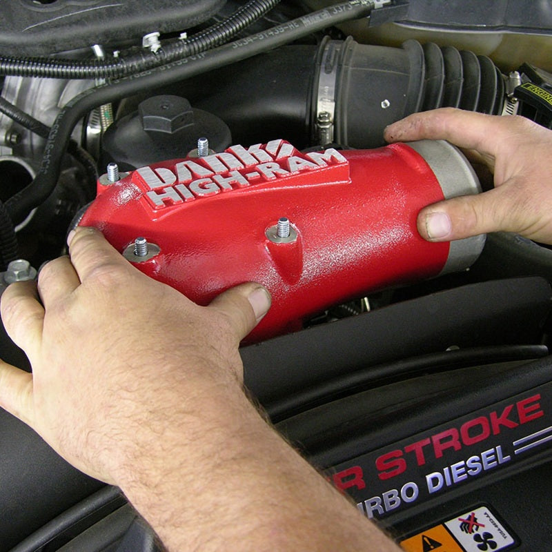 Banks Power 03-04 Ford 6.0L con sistema de admisión de aire de alta RAM con intercooler original