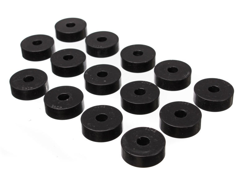 Energy Suspensión 55-73 Jeep CJ5/CJ7/CJ8 Scrambler Juego de montaje de cuerpo negro (cabina)