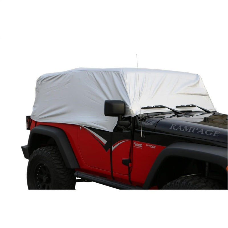 Rampage 2007-2018 Jeep Wrangler(JK) Cubierta de cabina Multiguard - Plata