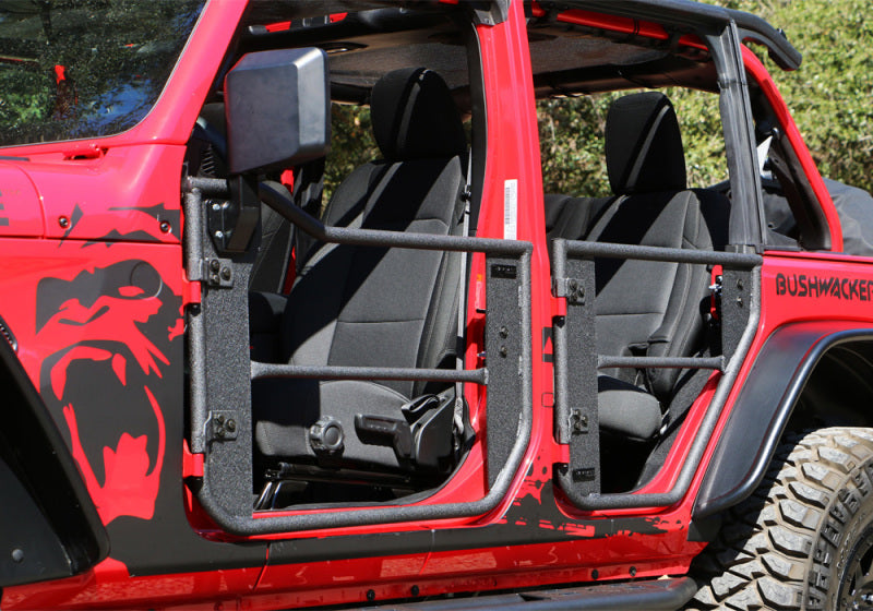 Rampage 2018-2019 Jeep Wrangler(JL) Unlimited Sport 4 puertas Trail Doors - 4Dr - Negro