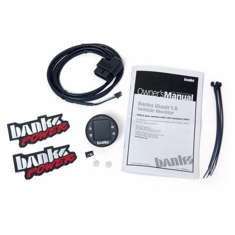 Banks Power iDash 1.8 DataMonster Universal CAN medidor independiente