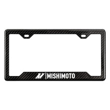 Cargar imagen en el visor de la galería, Mishimoto Carbon Fiber License Plate Frame - Gloss