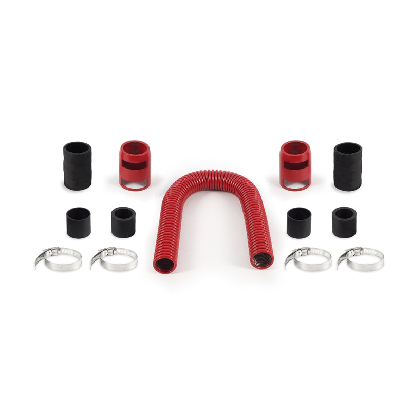 Kit de manguera flexible para radiador Mishimoto de 24 pulgadas, color rojo